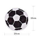 Football Reversible Change color Sequins Sew On Patch DIY Applique BagClothingOS