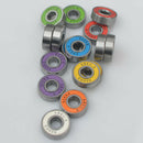 24x 608 Bearing for Skateboards Longboards Inline Skates Roller Skates Spinners
