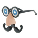 Funny Eyeglasses with Big Nose and Mustache Kids Party Favors Costume Halloween