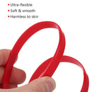 Neckline   Beard Shaping Template Trimming Comb Beard Shaving Kit Red