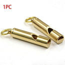 Multifunction Tool Outdoor Emergency Survival Camping Whistle dB Brass Gift
