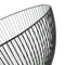 Deep Bowl Fruit Basket Food Container Vegetable Bread Snack Basket Black