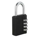 Anti-Theft Security Products ZB40 Combination Padlock Black