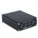 4 Input 4 Output Headphone 3.5mm MP3 Audio Signal Switcher Digital Multi-CH