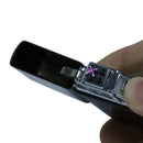 Cross Double Arc Plasma Lighter Usb Pulse Windproof Lighter Metal Electroni K4U2