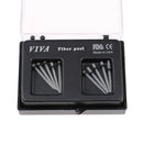 Dental Quartz Straight Fiber Post Drill Thread Glass Files All 10 PCS  tdJClj