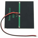 0.6W 5.5V solar panels polycrystalline silicon solar patch plastic DIY sola K6S6