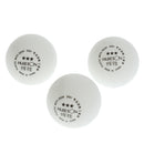3 Pieces 3-Star 40+mm White Ping Pong Balls, New ABS Material Table Tennis Balls