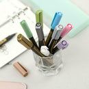 10Color Metallic Paint Markers Pens Medium Point Metal Art Marker Set Perma H8L3
