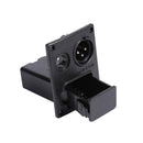 9V Battery Box ABS Compartment for Guitar Equalizer EQ with Connector Plug