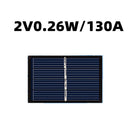2V 0.26W Solar Power Charge Module 1.2V Ni-MH Battery Photovoltaic Panel A