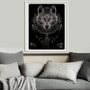 5D DIY Round Drill Diamond Painting Wolf Cross Stitch Embroidery (B) L839