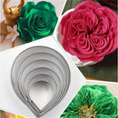 Rose Petal Mold for Cake Decor Fondant Sugarcraft Cutters Tools Mould  JR