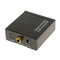 Digital Tos Coaxial to Analog Stereo Audio L/R Adapter with 3.5mm RCA Jack for
