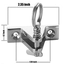 4Pack 316 Stainless Steel Bimini Top Hardware Deck Hinges for Boat Cover Bi