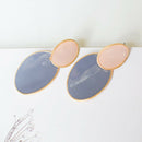 Enamel Retro Irregular Geometric Dangle Drop Earrings Women Girl Jewelry GifFT