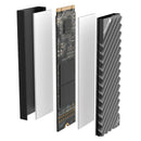 Jonsbo M.2 SSD Sheet Aluminum Heatsink Cooler for M.2 2280 Solid State Hard R5V4