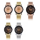 Unisex Gear Style Watches Fashion Luxury Men Women Quartz Wristwatches Cloc