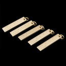 Brass Portable Key Ring Tool EDC Ruler Copper Mini Pocket Tool Gift Outdoors BX