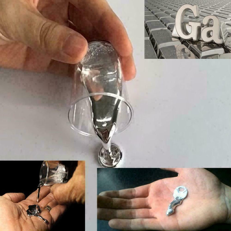 20g Magic Robot Liquid Metal Low Melting Point Metal Magician l Magic Top S U0R5