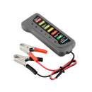 Grey Plastic 12V Vehicle Car Auto Battery Tester FAI