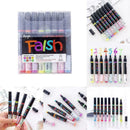 1080p-8 Liquid Chalk Pens Marker Reversible Neon Colours Clean Wipe whitebo T5U4