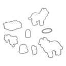Milk Cows Stamps Metal Cutting Dies Frame Stencils Scrapbooking DIY Craft A