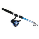 Beginner Children'S Fishing Rod Set Lightweight And Portable Retractable Fi C2S1
