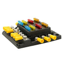 12V 32V 6-Way Blade Box Fuse Modular Bus Bar Fuse Holder for Car Boat Marine