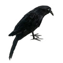 28cm Realistic Artificial Bird Raven for Garden Home Tree Decor Ornament