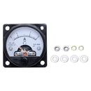AC 0-3A Round Analog Panel Meter Current Measuring Ammeter Gauge Black