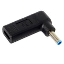 Type-c Female To 4.5*3.0mm Male 90 Degree Angle W/PD Chip DC Laptop Charger