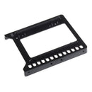Adapter 2.5" to 3.5"hard drive plastic bracket hdd holder mounting ssd black LU