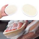 Natural loofah luffa bath shower sponge body scrubber exfoliator washing pad LJ