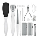 22 in 1 Pedicure Sets Kit Tools Nail Files Clipper Scraper Foot Care Rasp Callus