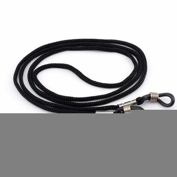 12x Black Nylon Cord Eyeglass Holder Sunglass Eyewear Glasses Neck String-Str.AU