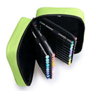 40 Slots Large Capacity Handy Marker Case Zippered Art Marker Lipstick Orga