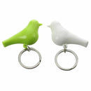 Couple Pair Sparrow Bird House Nest Whistle Key Holder Ring Keyholder Keych N2X1
