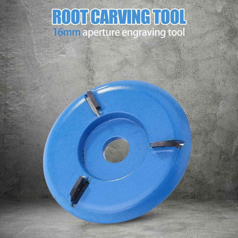 3 Teeth Plane Wood Carving Disc Polishing Grinding Tool Milling Cutter