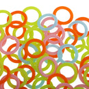 20pcs Crochet Ring Circle Hook Plastic Cabone Ring for DIY Crochet Crafts