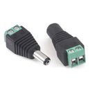 5 Pairs Male and Female 2.1x5.5mm DC Power Plug Jack Adapter Connec Gw