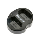 KingMa NP-FZ100 Dual Slot Micro USB Battery Charger for Sony ILCE-9 A7M3