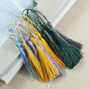 120Pc Handmade Soft Fiber Tassels Silky for Souvenir Bookmarks Jewelry Accessory