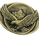 Cowboy Flying Bird Eagle  Belt Buckle Country Western Rodeo Jeans Decor