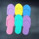 12 Pairs Universal Disposable Foam Pedicure Travel Slippers FlipFlops Foot Spa 2