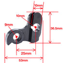 Folding Bicycle Rear Derailleur Modified Outside 3 Speed Tail Hook Black