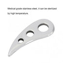 Massager Stainless Steel Scraping Board Scrapper Plate for Release Pain Rel W7O5