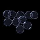 10Pcs 26mm plastic round applied clear cases coin storage capsules holder  FT
