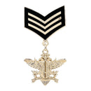 Exclusive Army Badge  Lapel Stick Brooch Pins Breastpin Party Jewelry