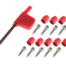 10 Set Bike Hose Hydraulic Disc Brake Oil Connect Insert Oil Needle Olive Head